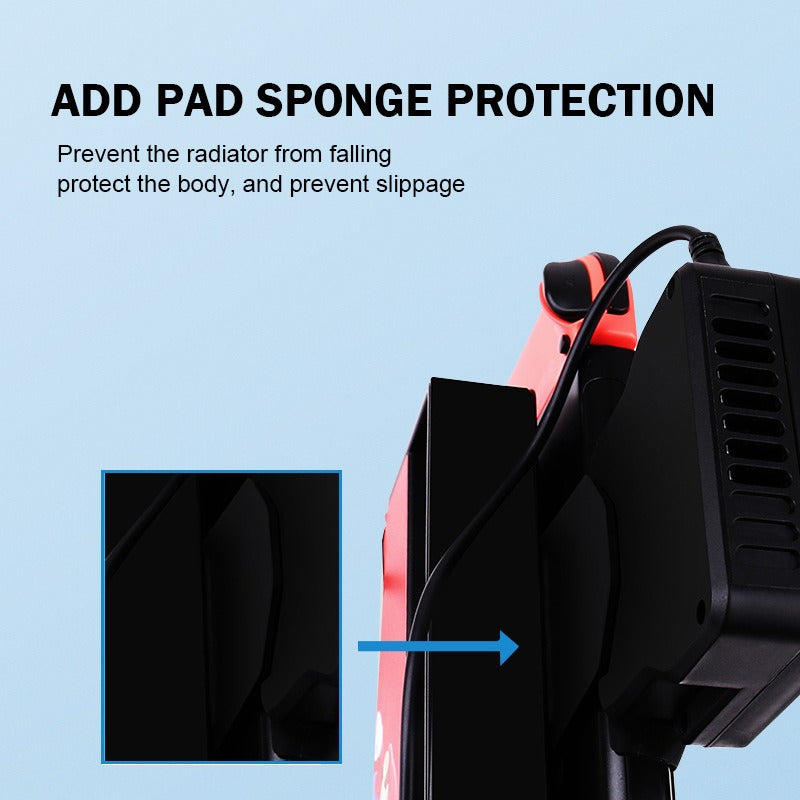 Suitable for switch host heatsink switch game console base with temperature display and cooling fan - V.I.P Digital Presence