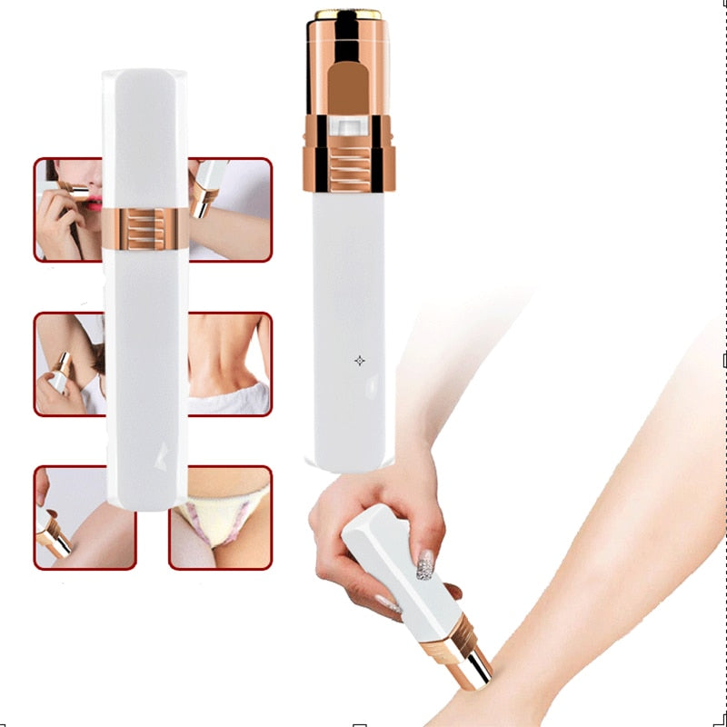 Women Ortable Shaving Machine Mini Epilator Lamp Private Parts Hair Removal Lipstick Hair Removal Device Lady Shaver - V.I.P Digital Presence