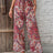 Printed Wide Leg Pants - V.I.P Digital Presence