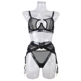 New mesh sexy and comfortable lingerie set, garter belt, Amazon hot selling erotic set - V.I.P Digital Presence