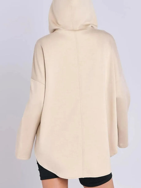 Quarter Zip Long Sleeve Hoodie - V.I.P Digital Presence