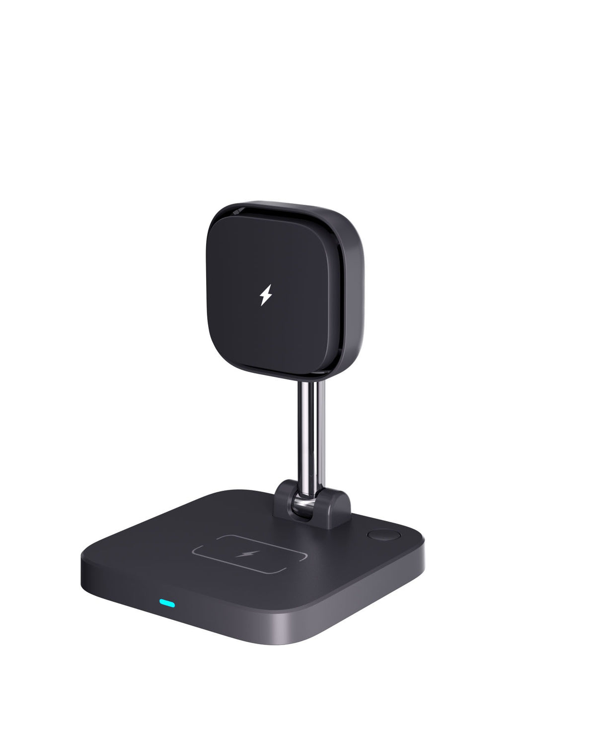 3-in-1 magnetic wireless charger holder with cooling fan suitable for wireless charging of iPhone earphones and watches - V.I.P Digital Presence