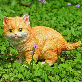 Outdoor cat ornament resin - V.I.P Digital Presence