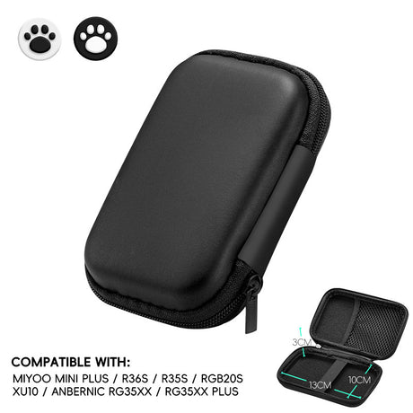 EVA hard shell bag suitable for R35S/R36S handheld game console protection bag video game console accessory storage bag - V.I.P Digital Presence