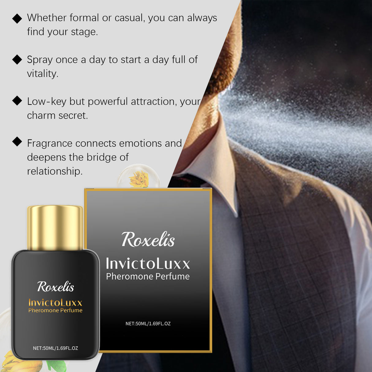 Strong Bergamot Perfume Perfume Lasting Fragrance Men Fresh And Natural Exudes Charm Niche Fragrance - V.I.P Digital Presence