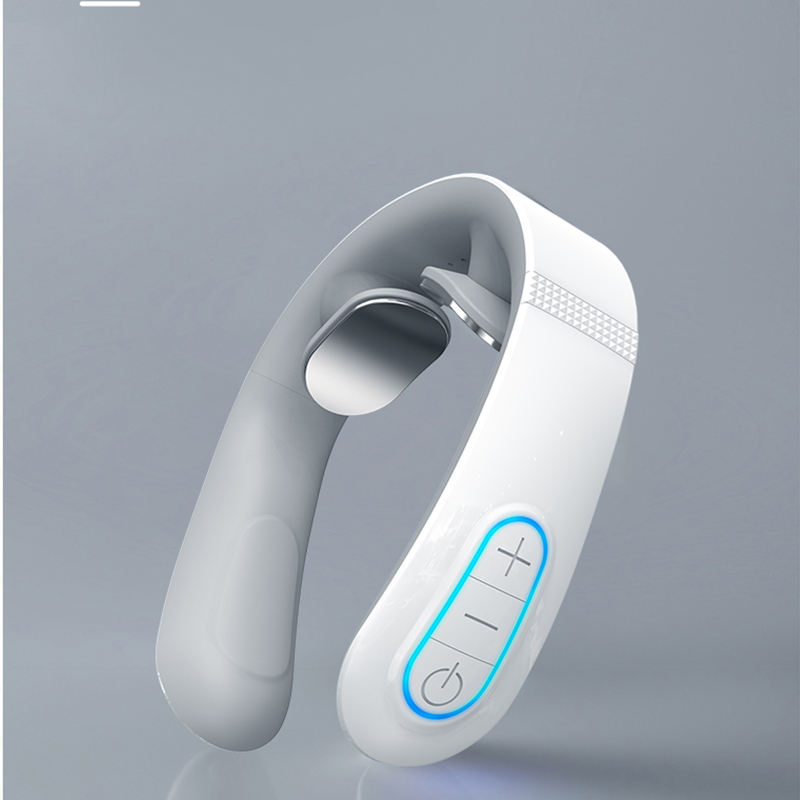 Portable U-type EMS Microcurrent Pulse Neck Massager Heat 10 Modes Traditional Chinese Massage Relieve Cervical Neck Massager - V.I.P Digital Presence