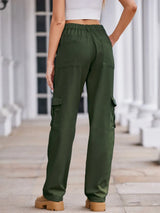 Straight Denim Cargo Pants - V.I.P Digital Presence