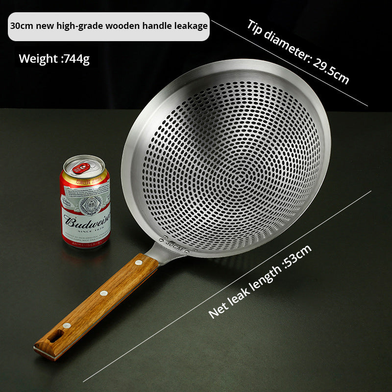 Large Stainless Steel Oil Strainer, Commercial Oil Strainer, Lo Mein Strainer, Oil Leak Strainer, Household Lo Mein Strainer - V.I.P Digital Presence