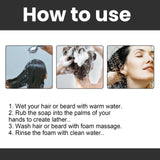 Black Hair Soap, Repair Black Hair Massage Moisturizing Hair Cleansing Soap - V.I.P Digital Presence