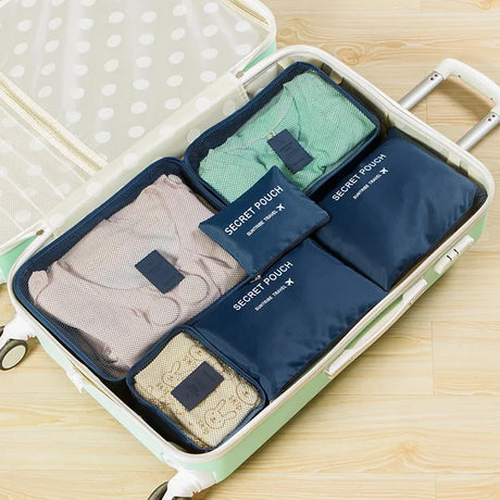 Travel storage bag 6-piece set waterproof clothing sorting bag bags Travel storage bag 6-piece set - V.I.P Digital Presence