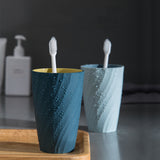Simple Wash Cup Portable Household Brushing Cup Mouthwash Tooth Bucket Cute Set a Pair Of Couples Mouthwash Cup - V.I.P Digital Presence