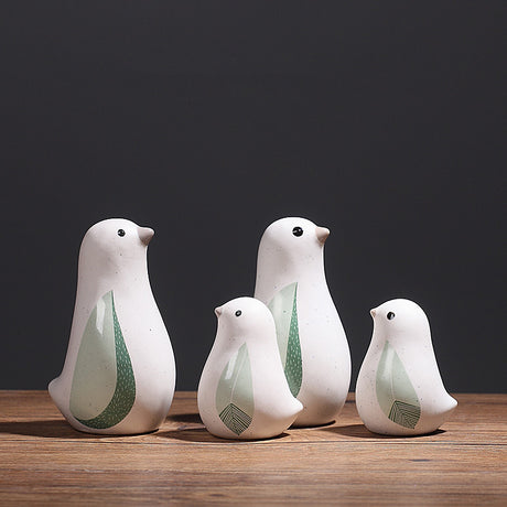 Home decoration small accessories Nordic creative cute ceramic bird ornaments Home living room Wine cabinet Room decoration - V.I.P Digital Presence