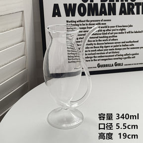 Creative Glass Cup Coffee Milk Mug Irregular Whisky Cocktail Wine Glasses Juice Coffee Mugs Christmas Gifts - V.I.P Digital Presence