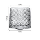 Hand drawn rotating glass cups multiple multi-purpose whiskey glasses rotating glass cups - V.I.P Digital Presence