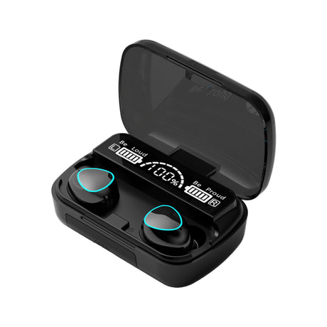 M10M30 Bluetooth Headset High-Capacity Wireless Private Model TWS New F9 Smiley Face Binaural 5.1 Noise Cancellation - V.I.P Digital Presence