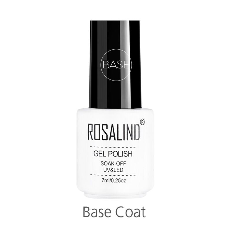 ROSALIND Gel Polish Set Manicure for Nails Semi Permanent Vernis top coat UV LED Gel Varnish Soak Off Nail Art Gel Nail Polish - V.I.P Digital Presence