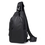 Outdoor Large Capacity Messenger Bag Men Chest Bag Simple Fashion Men Bag Shoulder Bag - V.I.P Digital Presence