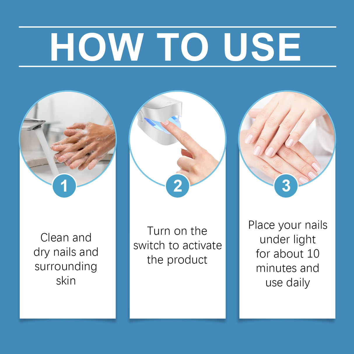 Instrumento para reparar uñas. Repara suavemente las uñas dañadas en el borde de los dedos. Mantenimiento de manicura, limpieza y pulido. Cuidado de la superficie de las uñas.