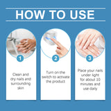 Instrumento para reparar uñas. Repara suavemente las uñas dañadas en el borde de los dedos. Mantenimiento de manicura, limpieza y pulido. Cuidado de la superficie de las uñas.