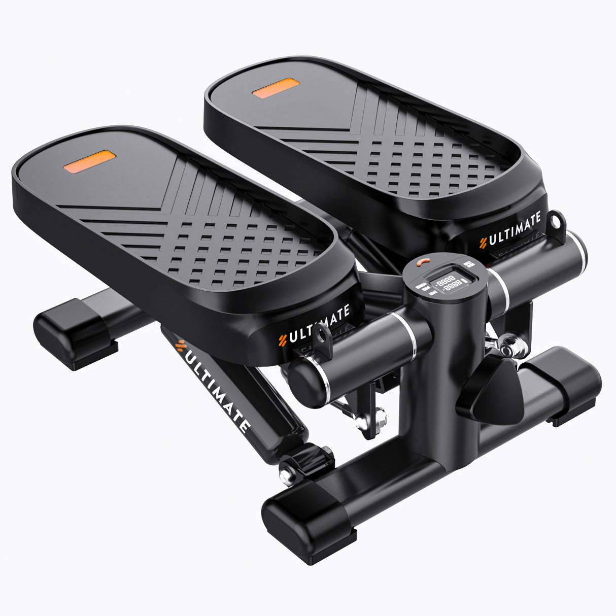 Home Office Exercise 330LBS Capacity Mini Stepper with Resistance Bands and LCD Monitor ，blue - V.I.P Digital Presence