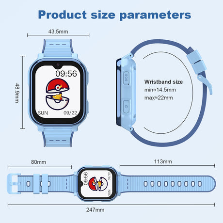 Children's Smart Watch with 4G GPS Location Android WhatsApp Video Call Function - V.I.P Digital Presence
