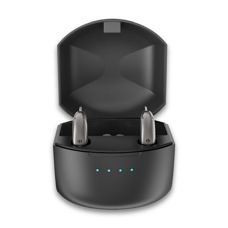 Rechargeable Bluetooth APP intelligent noise reduction RIC hearing aid ear back type hearing aid for the elderly with hearing loss - V.I.P Digital Presence