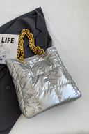 Bubble Texture Chain Handbag - V.I.P Digital Presence