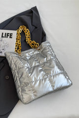Bubble Texture Chain Handbag - V.I.P Digital Presence