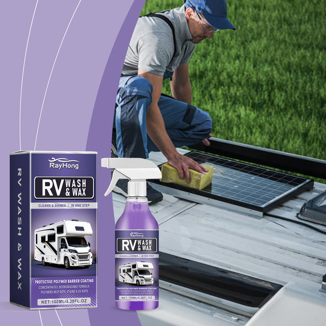 Motorhome Cleaning Solution, One Step Cleaning Easy Decontamination Bright As New Anti-Uv Coating Agent - V.I.P Digital Presence