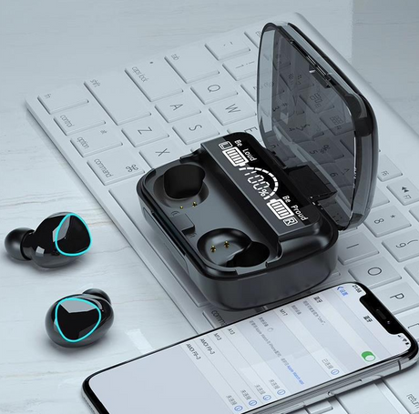 M10 Bluetooth earphones with ultra long battery life high battery capacity wireless noise reduction gaming earphones - V.I.P Digital Presence