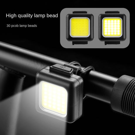 Bicycle lights, highway bikes, high brightness USB headlights, mountain bikes, warning taillights, outdoor cycling lights - V.I.P Digital Presence