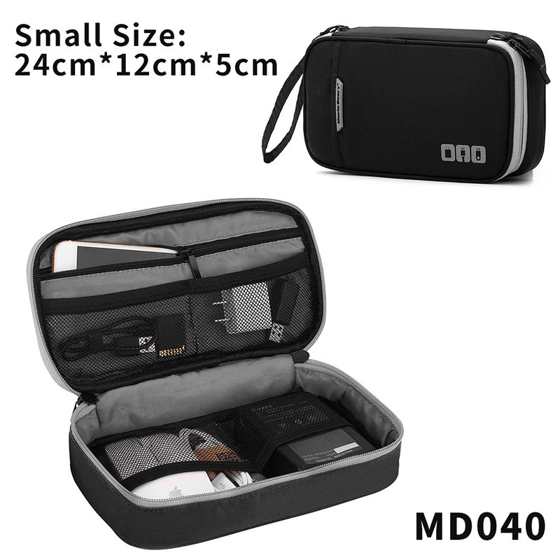 Travel - essential Cable Organizer Bag: A Compact Storage Solution for Charging Cords, Chargers, and Accessories. - V.I.P Digital Presence
