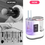 Electric Makeup Brush Cleaner Rechargeable Makeup Brushes Cleaning Tool Automatic Makeup Brush Cleaning Stand Device - V.I.P Digital Presence