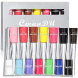 CmaaDu 14 color liquid eyeliner set matte  quick drying  long lasting  no smudge - V.I.P Digital Presence