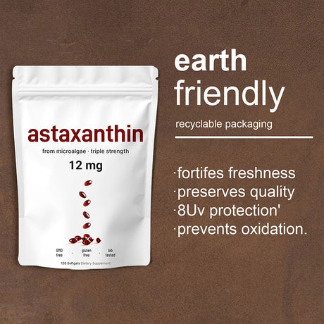 Astaxanthin Capsules ASTAXANTHIN Rich DHA Support - V.I.P Digital Presence