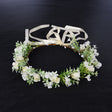 Spring flower wreath fresh simulation flower headdress green plants flowers wedding flower wreath - V.I.P Digital Presence