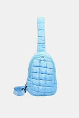 Quilted Nylon Crossbody  Bag - V.I.P Digital Presence