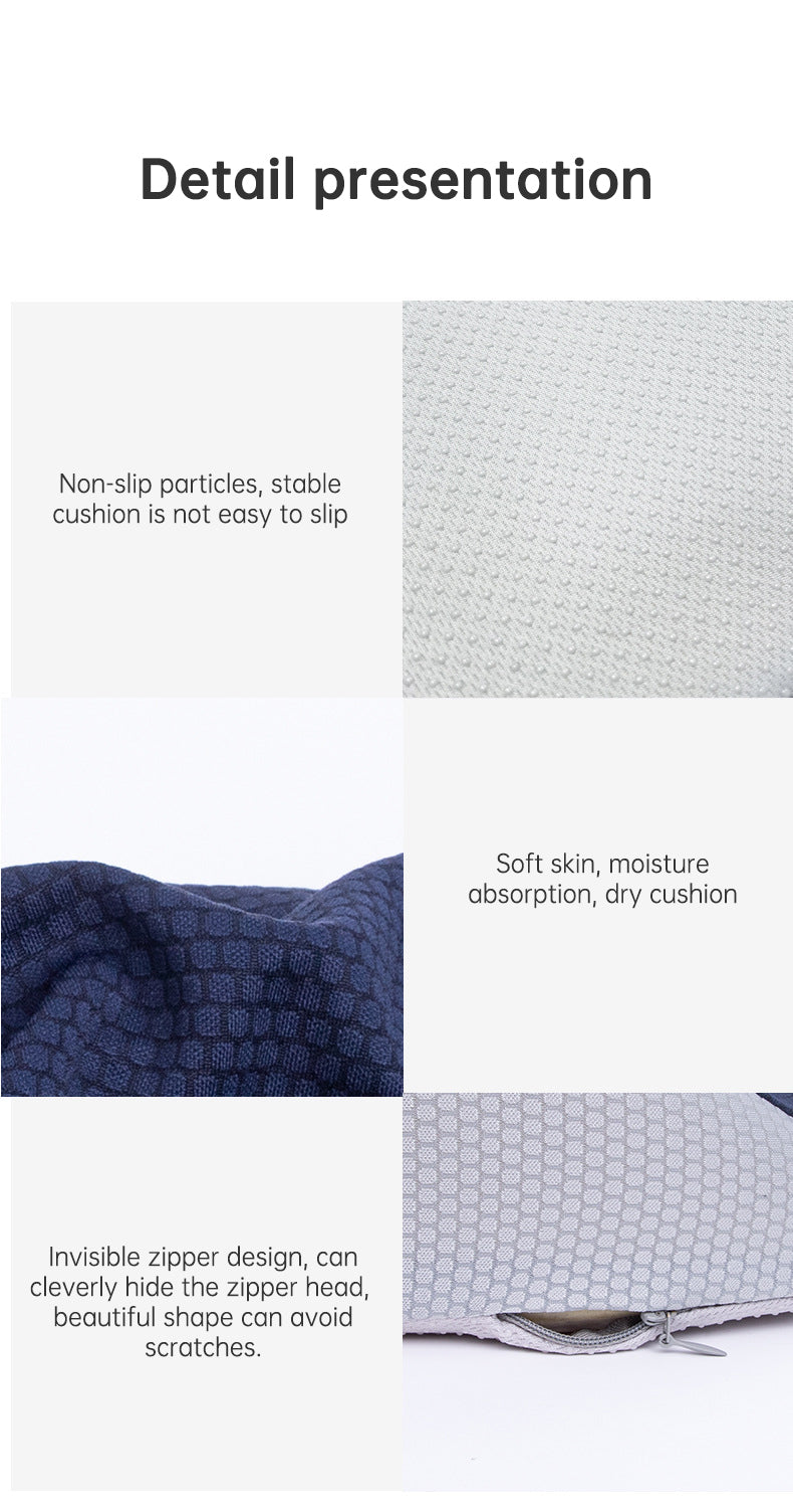 Cojín de espuma viscoelástica para silla de oficina de alta calidad, cómodo, ortopédico y relajante para la circulación sanguínea.