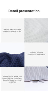 Cojín de espuma viscoelástica para silla de oficina de alta calidad, cómodo, ortopédico y relajante para la circulación sanguínea.