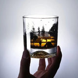 Iceberg-Creative Silhouette Wine Glass, Snow Mountain Cup, Thick Bottom Rock Cup, Christmas Gift, Whiskey Cup - V.I.P Digital Presence