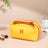Portable premium canvas makeup bag, large capacity, washable, stylish storage for women - V.I.P Digital Presence