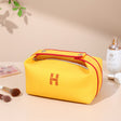 Portable premium canvas makeup bag, large capacity, washable, stylish storage for women - V.I.P Digital Presence