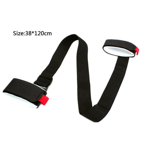 Nylon Skiing Bags Adjustable Skiing Pole Shoulder Hand Carrier Lash Handle Straps Porter Hook Loop Protecting For Ski Snowboard - V.I.P Digital Presence