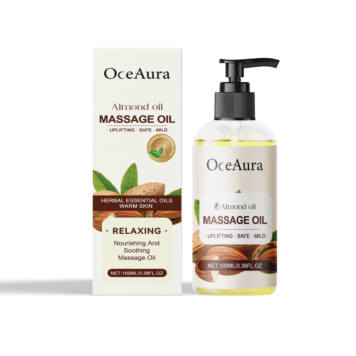 Almond Body Essential Oil Hydrating And Moisturizing Body Moisturizing Massage Essential Oil - V.I.P Digital Presence