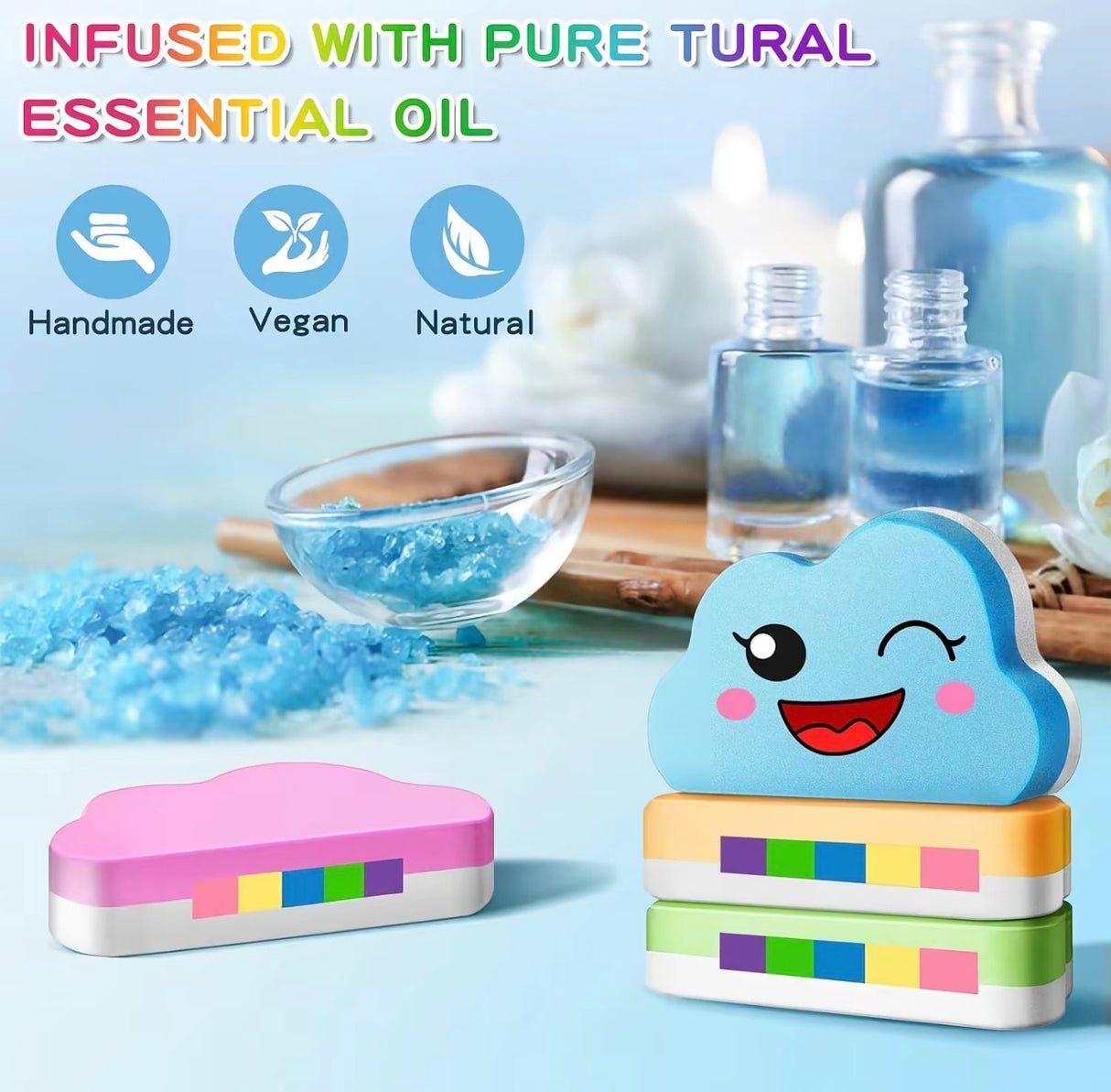 RainbowFizz Kids Bath Bombs