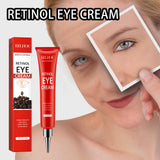 Crema reafirmante para ojos con retinol: hidrata el contorno de ojos, reafirma la piel, aclara las líneas de expresión y tiene un efecto antienvejecimiento y antiarrugas.