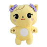 Cute Yellow Duck Bear and Purple Rabbit Plush Dolls