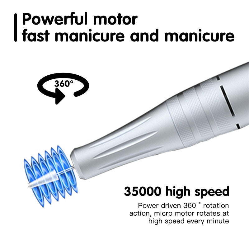 Portable Electric Nail Drill Manicure Machine Nail Pedicure Tools PM Electric Nail Drill - V.I.P Digital Presence