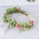 Forest style bride sweet flower headband hair accessories super fairy small floral accessories and makeup styling photography photography travel photography - V.I.P Digital Presence
