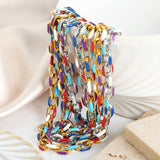 Niche Dripping Oil Titanium Steel Necklace Versatile Personalized Jewelry for Women - V.I.P Digital Presence
